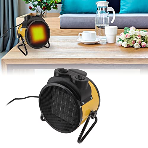 Aquecedor de Ar Elétrico, Plugue UE 220V Material PTC Aquecedor de Ambiente Portátil para Estufa (Am