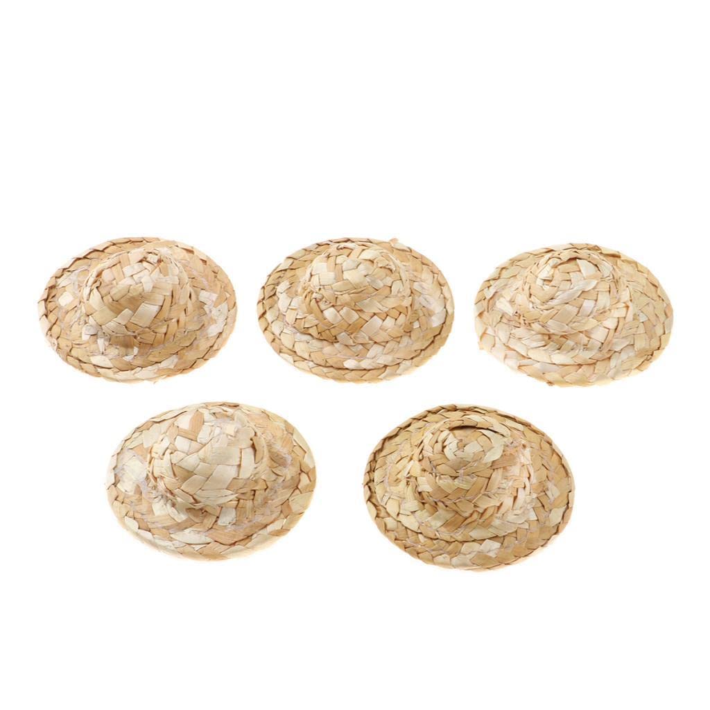 Pinakine® 5 pcs Hand Knitting Straw Hat Mini Dolls Hat Ornament Small Strawhat for 1/12 Dollhouse Miniature Supply Kids Pretend Play Toy | Furniture & Room Items | Dolls & Bears (B0CCBKQ2CP) Amazon Price History, Amazon Price Tracker