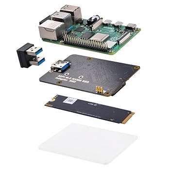 GeeekPi M.2 NVME SSD Storage Expansion Board for Raspberry Pi 4