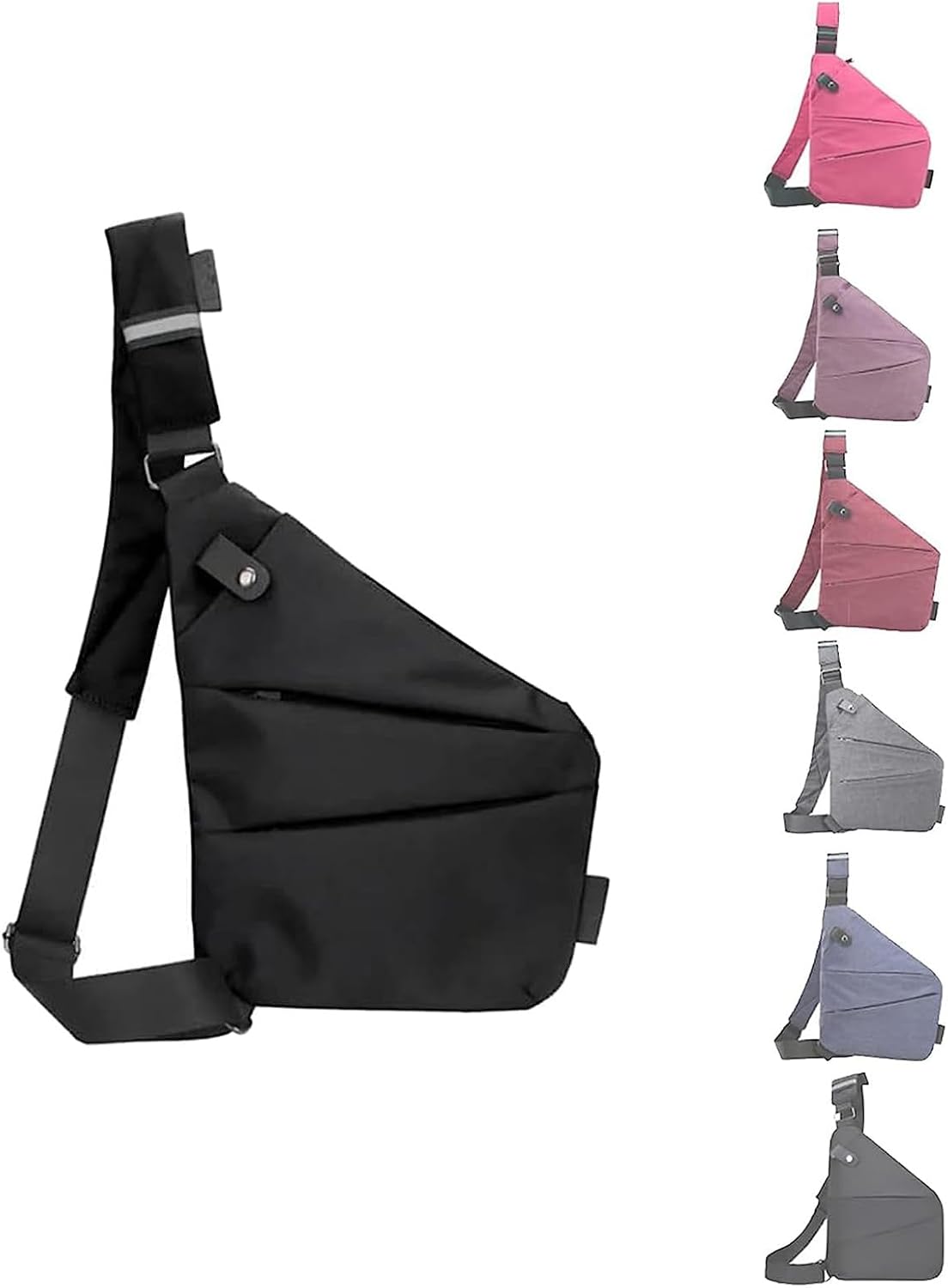 North Carry Slim Sling Bag, 2023 New Valcen Personal Pocket Bag for