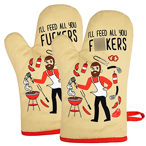 Comparison: Best Gifts For Someone Who Loves To Cook 3 Miracu Funny Oven Mitts, Presents for Chefs, Cooking Gadgets, BBQ Oven Mitt, Unique Gifts for Cooks Dad Brother, Manly Christmas Thanksgiving Housewarming Grilling Kitchen Chef Gifts for Men Who Cook