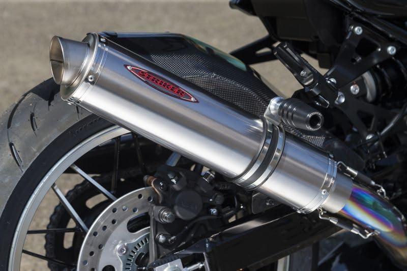 Z900RS ストライカーチタンマフラー　フルエキ8BL用　1091 Amazon | ストライカー ストリートコンセプト フルEX ヒートカラー
