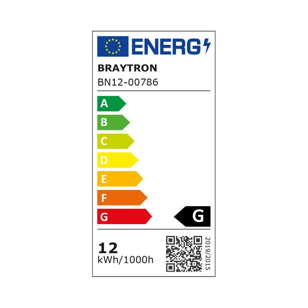 Braytron LED Spiegelleuchte Bad Spiegellampe Badlampe 60cm 3CCT IP44 Wandlampe Wandleuchte Schwarz/Chrom/Gold 12 Watt 900 Lumen (Gold)