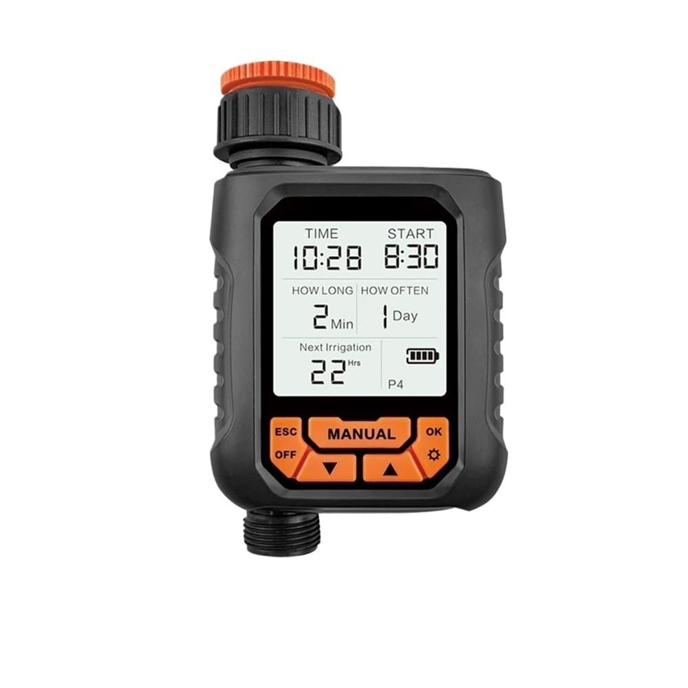 Controller for irrigazione da giardino programmabile con timer for l'acqua LCD di grandi dimensioni IP65
