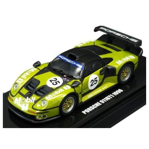 Original Kyosho 1/64 Porsche 911GT1 1996 Preliminary round No.25 (japan import)