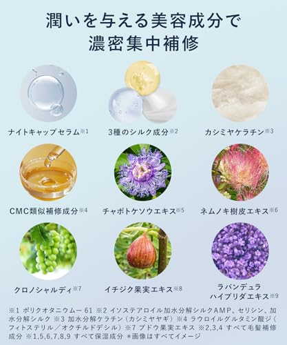 【26春限定】YOLU ヨル トリーツ スプリング メロウナイトリペア シャンプー トリートメント セット