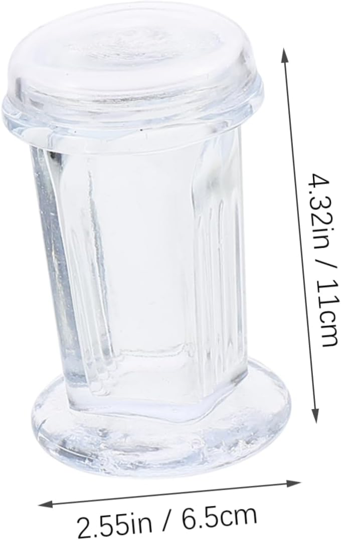 Gatuida 3sets Lid Glass Staining Jars Transparent Staining Tanks for Lab Use and Acid Resistant