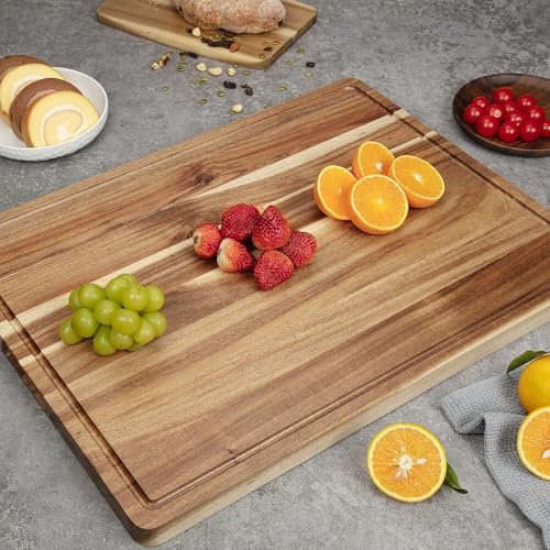 Tabla de Cortar de Madera de Acacia Dura Living Grande miniatura 2