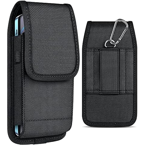 Mobile Phone Pouch Nylon Holster Case with Belt Clip Cover for iPhone 13 14 12 11 Pro Max XR X 8 7 6 Plus/Huawei/Samsung/Moto Cover