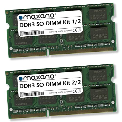 2x 8GB 16GB DDR3 RAM 1333 Mhz für Fujitsu - Siemens Notebook Lifebook S761