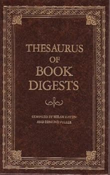 Hardcover Thesaurus of Book Digests Library Book
