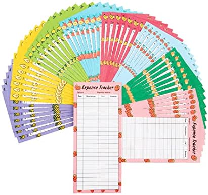 80 pcs Budget Sheets for A6 Binder Expense Tracker Sheets for Cash Envelopes Double Sided Extra Thick Paper for Budgeting Budget Envelopes Cash Envelope Wallet Budget Planner Bill Organizer