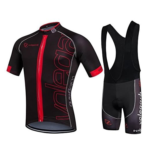 Cornasee Ropa Ciclismo Verano para Hombre Ciclismo Maillot y Culotte Pantalones Cortos (Negro,XL)