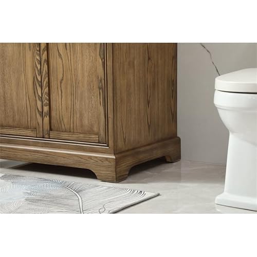 Elegant Decor 30 Inch Single Bathroom Vanity In Driftwood #TOP4