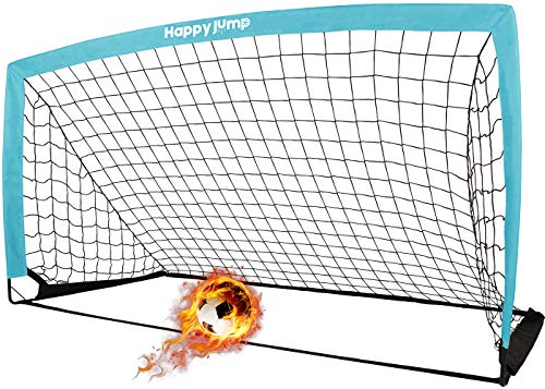 Happy Jump Soccer Goal Soccer Net for Kids Backyard 6\'6\"x 3\'3\", 1 Pack