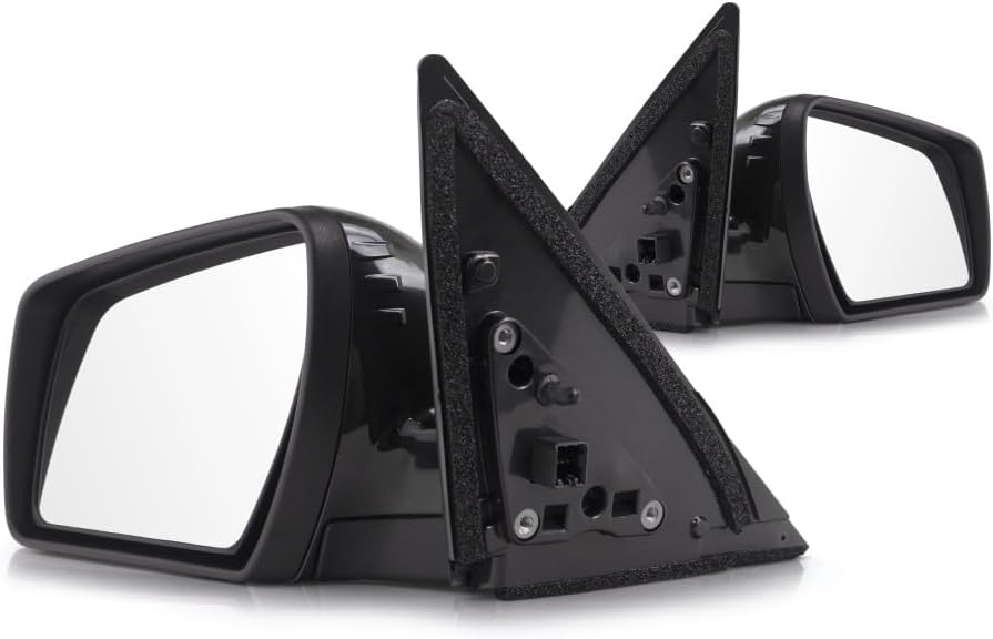 For Kia Soul 2012 2013 Door Mirror Driver and Passenger Side | Pair | Power | Non-Heated | Paint to Match | Replacement For 876102K331 | KI1320168