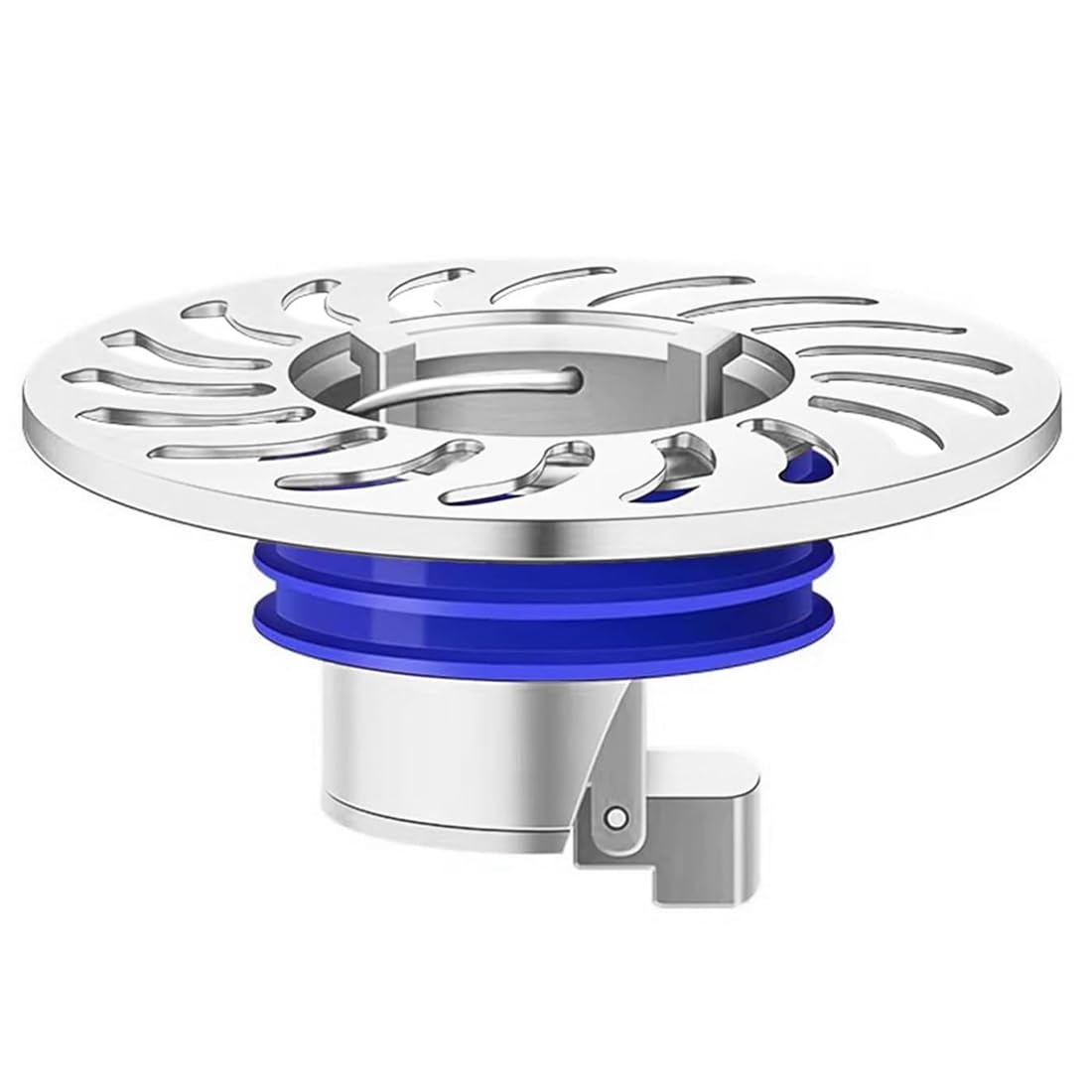 Jnchdghwa Floor Drain One Way Valve, Odor Proof Brass Drain Filter, Shower Floor Drain Backflow Stopper, Preventing Backflow