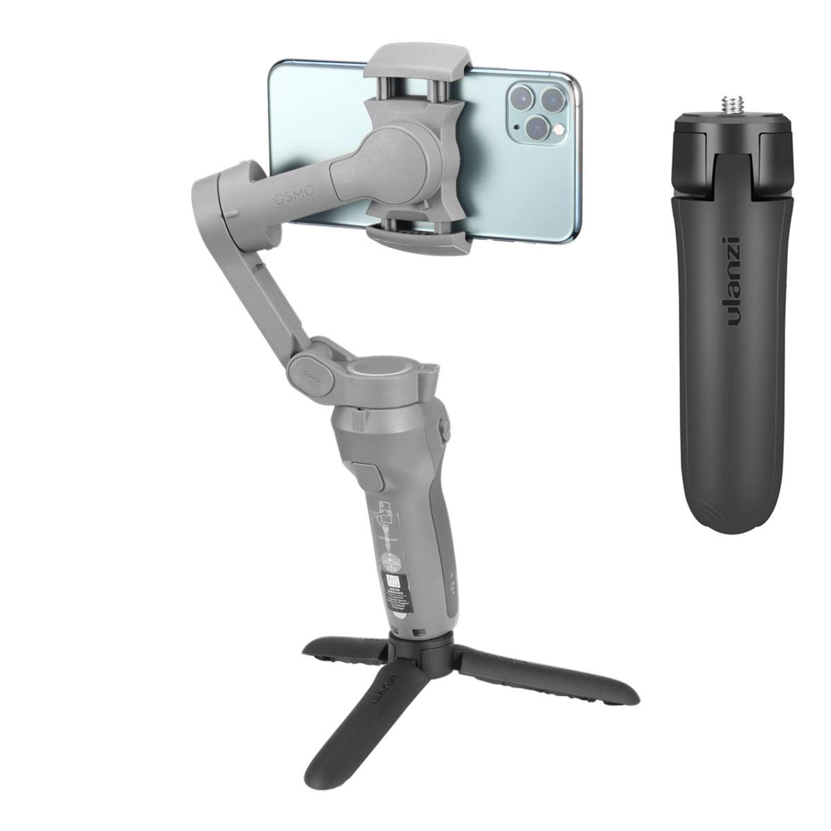 Buy Mini Tripod Handheld Monopod for DJI Osmo Mobile 3 Handle for
