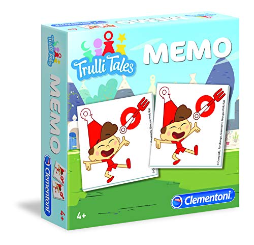 Clementoni- Memo Trulli Tales, Multicolore, 18048