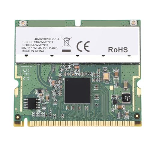 Yoidesu WiFi Wireless Card, Adaptador de Red Inalámbrico 300Mbps para Laptop, Compatible con Windows 7 8 10 11, Tarjeta WiFi PCI E para AR9223 miniatura 1