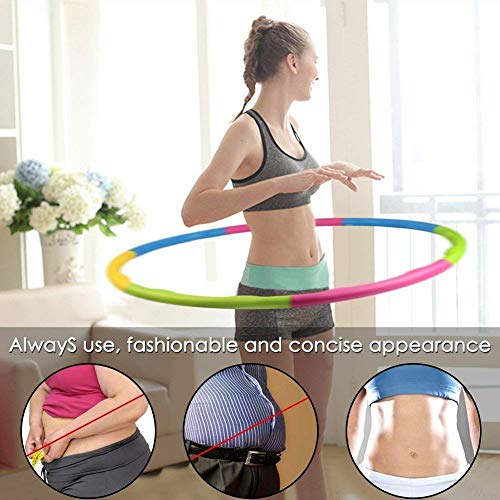 BEJOY-Toys-Exercise-Fitness-Ring-for-Hula-Hoop-Body-Building-Plastic-Children-Gymnastics-Toys-for-Playing-and-Pet-Training-for-KidsBoys-GirlsBest-Body-Fitness-Toys