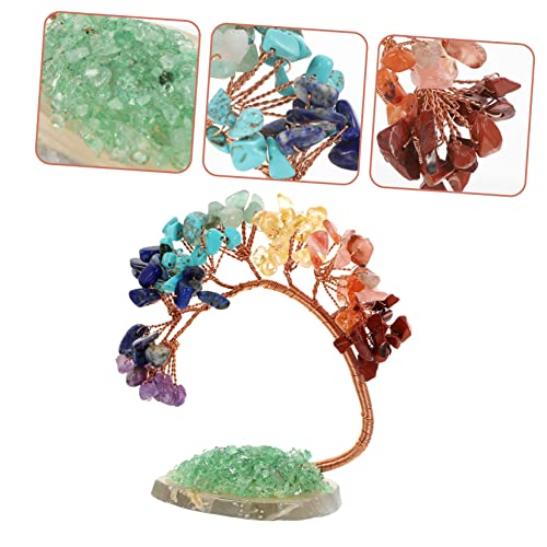 Árbol de la Vida de Cristal Decoración Duradera para Casa 7