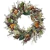 Lights4fun 60cm Pre Lit Artificial Red Robin and Eucalyptus Christmas ...