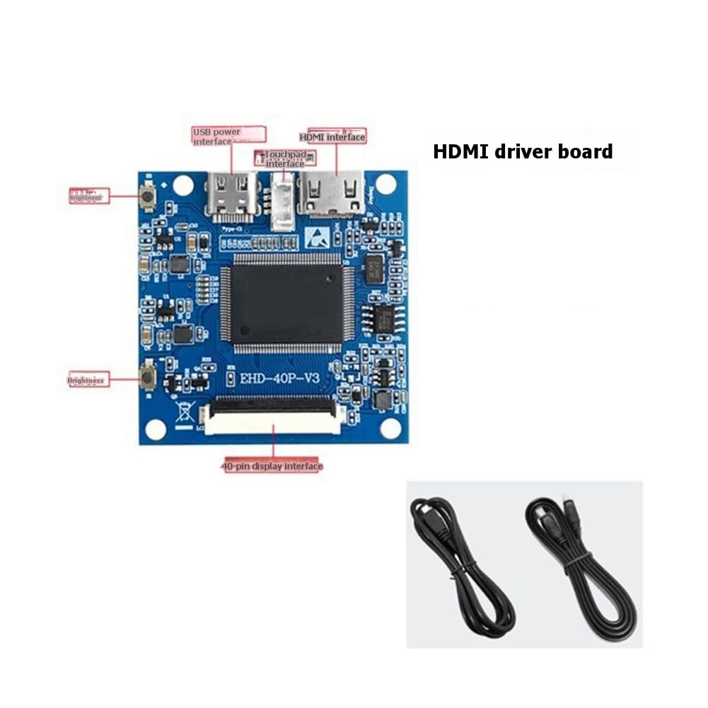 Écran D'Affichage Compatible de 4,3 Pouces, Module IPS, Interface RGB Universelle 40PIN, pour Projets DIY et Embarqués