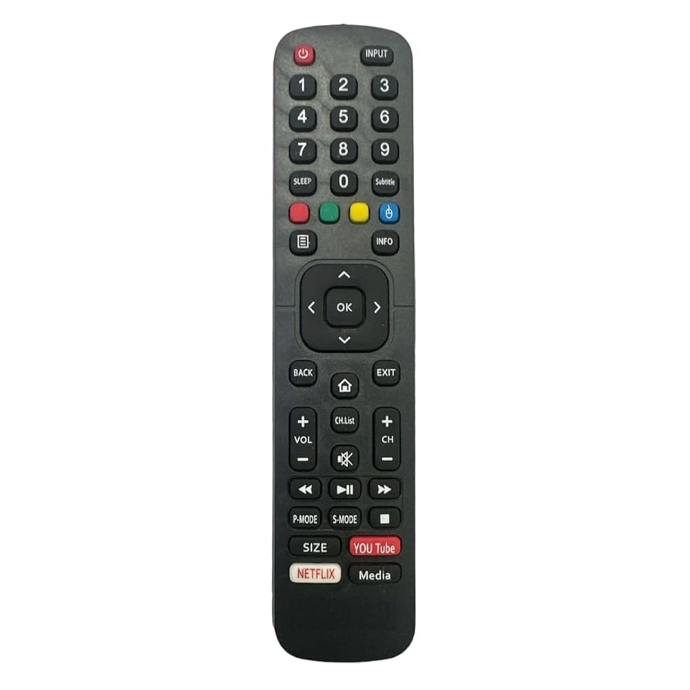 LED 548 Smart LED TV Remote Compatible for Willett Tv with Netflix YouTube Function (Old Remote Exactly Same Will Only Work)-image-6