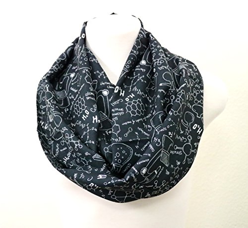 Di Capanni Science chemistry infinity Scarf for women teacher pharmacist engineer biology nerdy student geek3