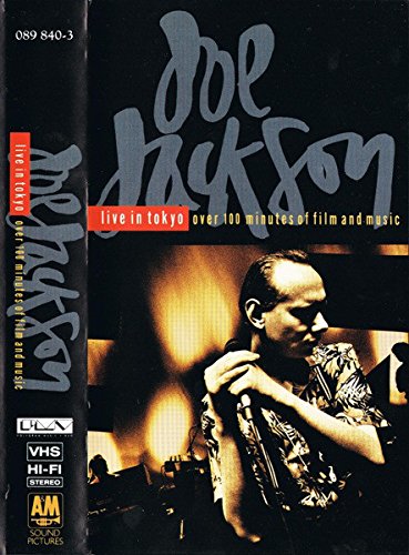 Joe Jackson Live In Tokyo VHS revive la nostalgia de los grandes conciertos