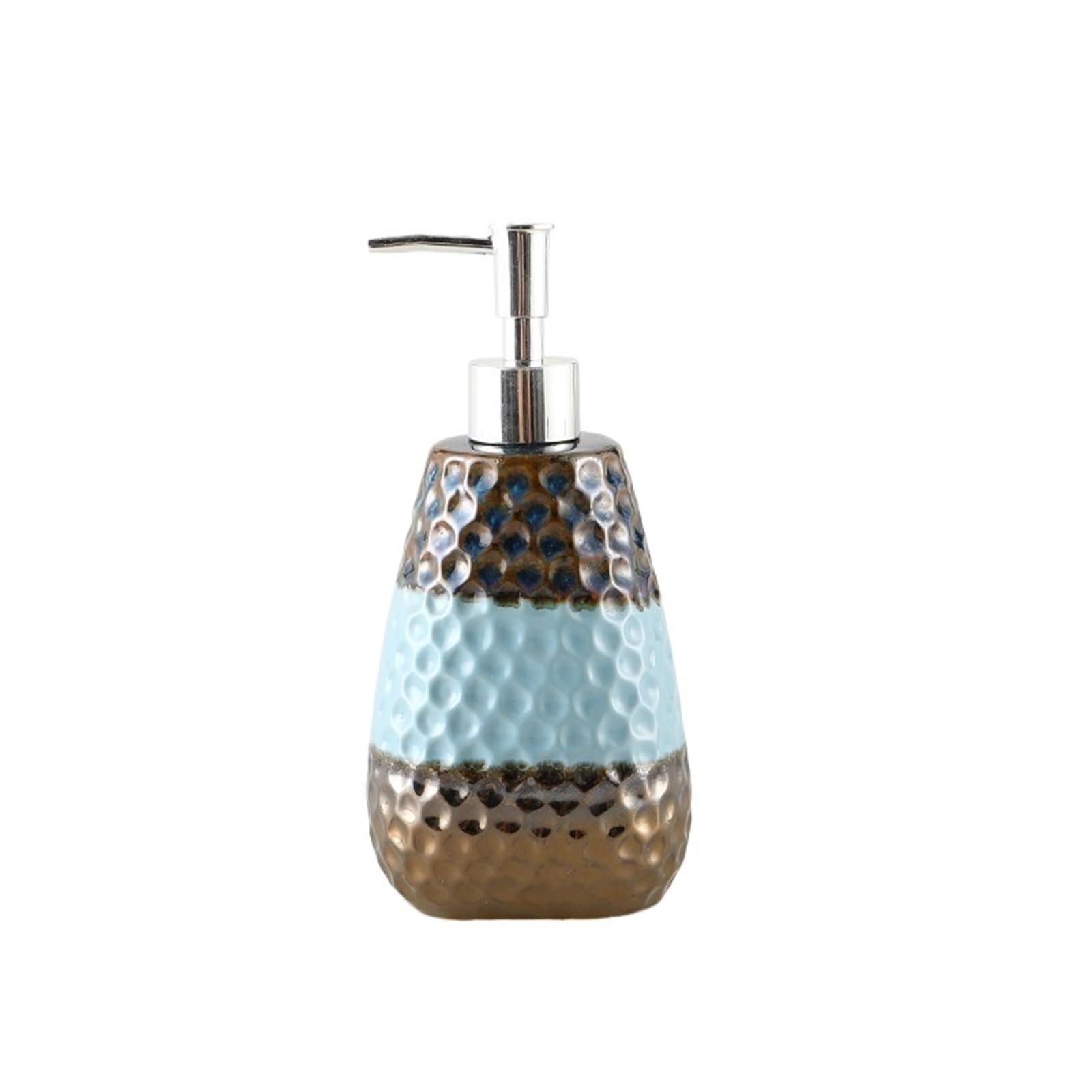 Soap Dispenser Retro Ceramic Soap Dispenser With Pump For Home Use Dispenses Lotion Press Bottle