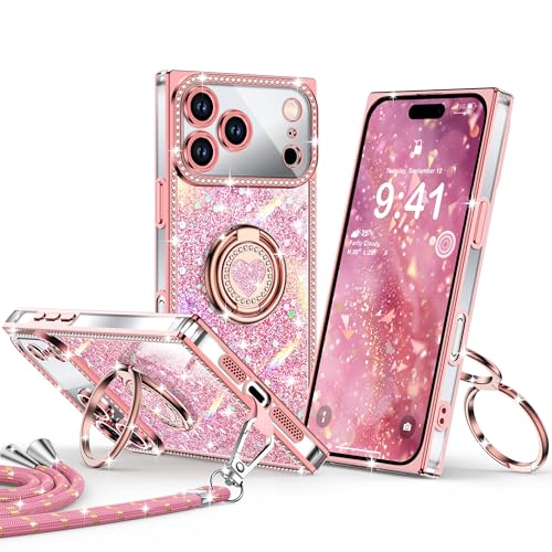 Coque iPhone 17 Pro rose brillante pour des soirées élégantes
