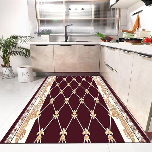 Alfombras pasillo largas antideslizantes de 60 x 170 cm para evitar caídas en el hogar 4