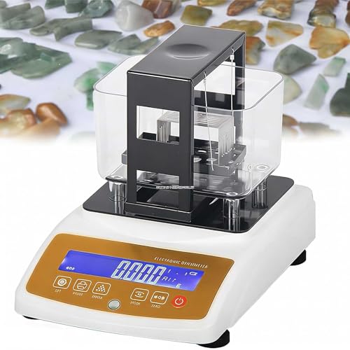 Probador electrónico de pureza de oro – Medición precisa de 0,01 g/0,001 gcm³ para venta de joyas, reciclaje, procesamiento y pateo de empeño