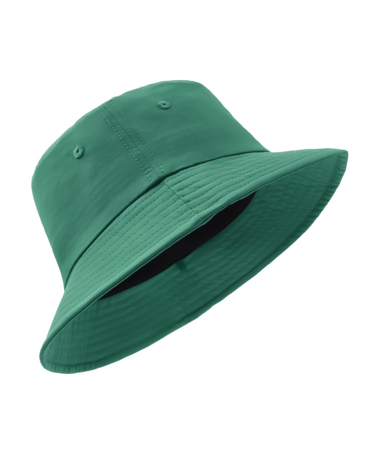 Oversize XXL Quick Dry Bucket Sun Hat,Water Repellent Fisherman Hats,Lightweight Summer Travel Hat with Detachable Chin Strap