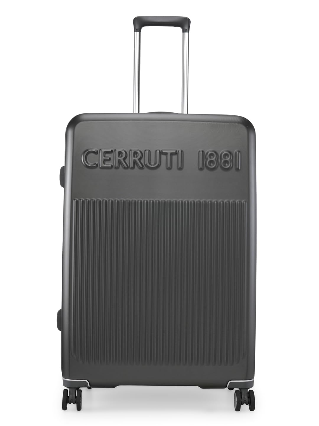 CERRUTI 1881 CER06088S Black Color ABS Material Hard 20" Cabin Size Trolley