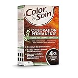 Les 3 Chênes Color & Soin 4G – Châtain Doré – Coloration Permanente Cheveux Femme Sans Ammoniaque – Soin Naturel Brillance Durable – Couvre 100% Cheveux Blancs
