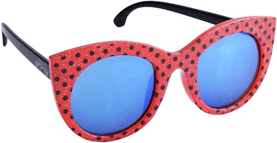 ARKAID Miraculous Ladybug Girls Sunglasses | Dress Up Accessory | UV 400 | One Size Fits Most Kids