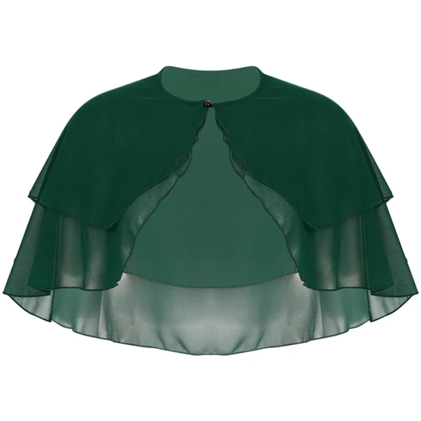 Gasa novia chal capas chaqueta accesorios de boda noche baile negro Estola De Mujer