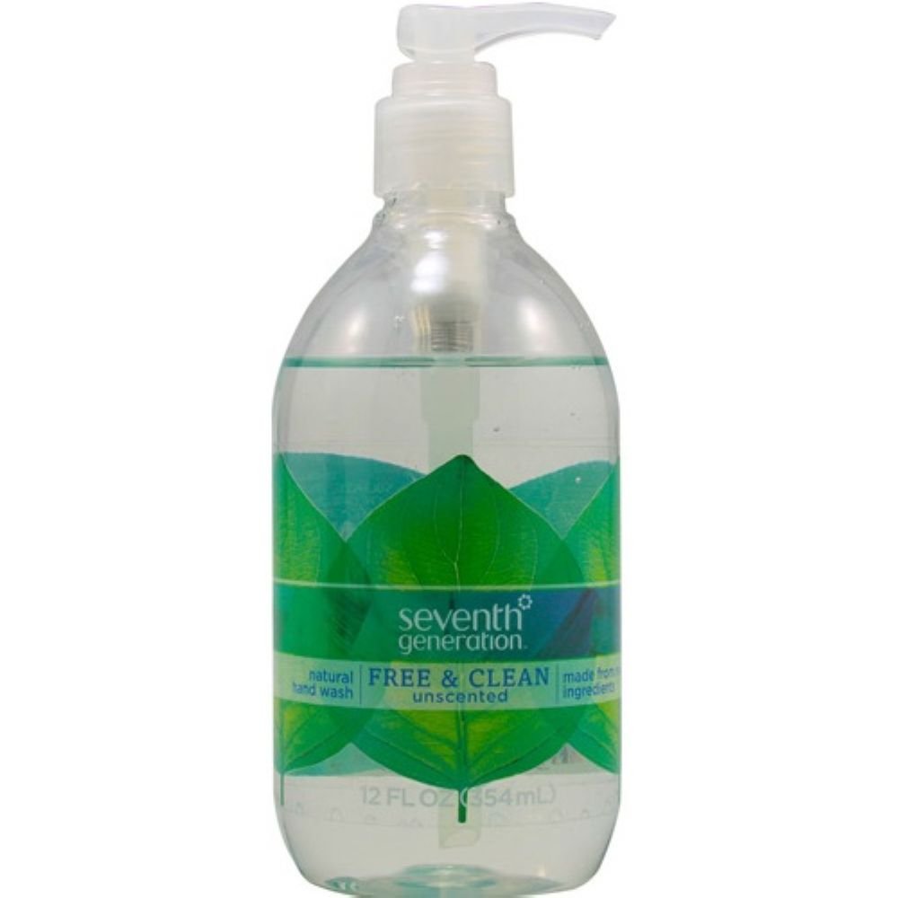 Seventh Generation Hand Wash, Free and Clear, 12 Ounce