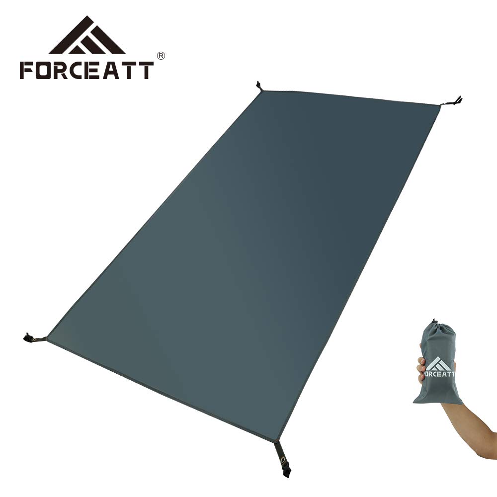 Forceatt Waterproof Camping Tarp, 2/3/4 Person Ultralight Tent tarp for
