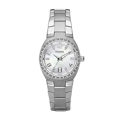 Dress Analog Silver Dial Women's Watch - AM4141