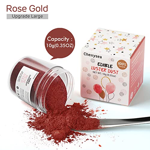 Gold Edible Luster Dust And Red Edible Luster Dust 10Grams #TOP5