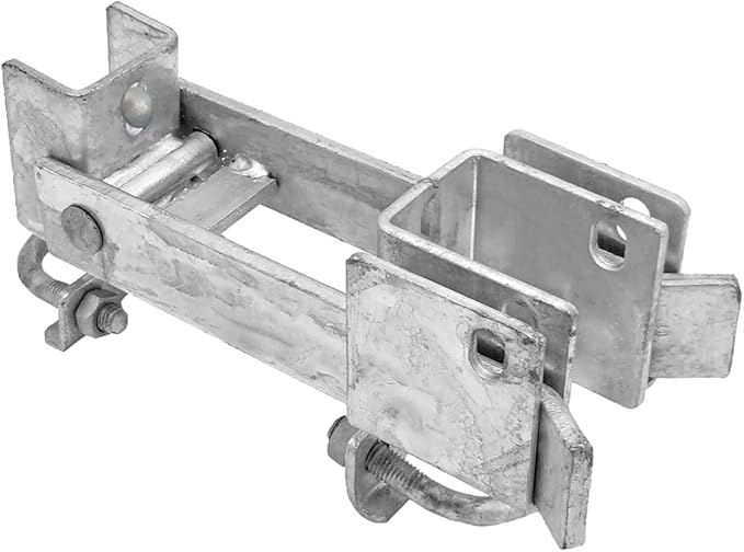 Chain Link Fence Lock Double Gate Latch for 15/8" or 2