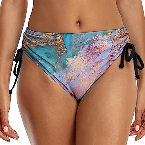 Laonajkd Shorts de Baño para Mujer Bikini Super Push Up Bikini Menstrual Playa Surf Essential Bikini Short Elegante Bikini Falda Corta Slim para Natación, Surf, Carrera, Gimnasio, Informales