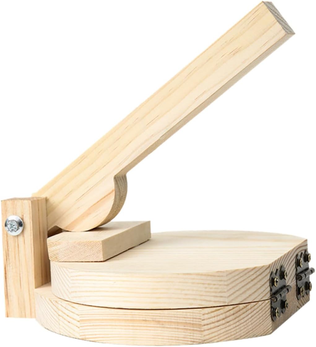Dumpling Skin Press Wood Dough Pressing Mold Dumpling Wrapper Mold Save Effort