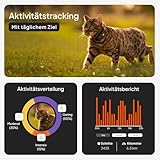 Weenect XS für Katzen - NEU Mini GPS-Tracker für Katzen | GPS-Tracking in Echtzeit | Ohne Distanzlimit | Kleinstes Modell auf dem Markt | Halsband inkludiert | Abonnement