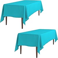 Vista 69 de Manteles rectangulares de poliéster (90 in x 132 in)