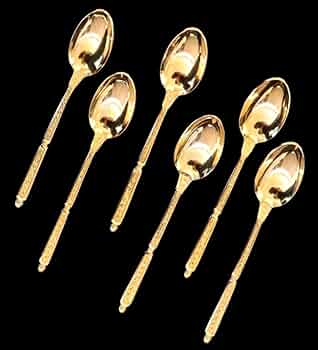 クリストフル 最上級 24金プレート 希少 リュバン リボン モカスプーン 3本 クリストフル 最上級 24金プレート 希少 リュバン リボン モカ